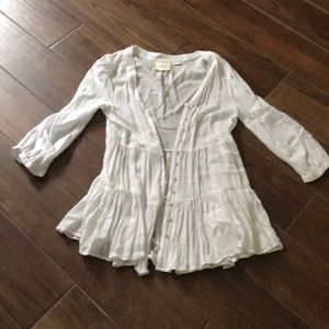 Over blouse and cami